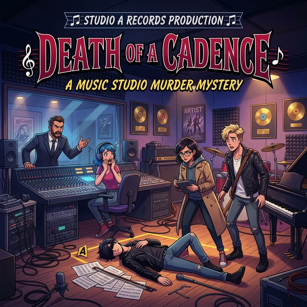 A recording studio after a musician's death